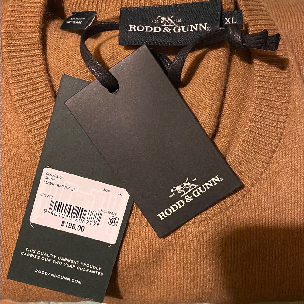 Rodd and Gunn cashmere/merino wool sweater xl - Picture 3 of 3